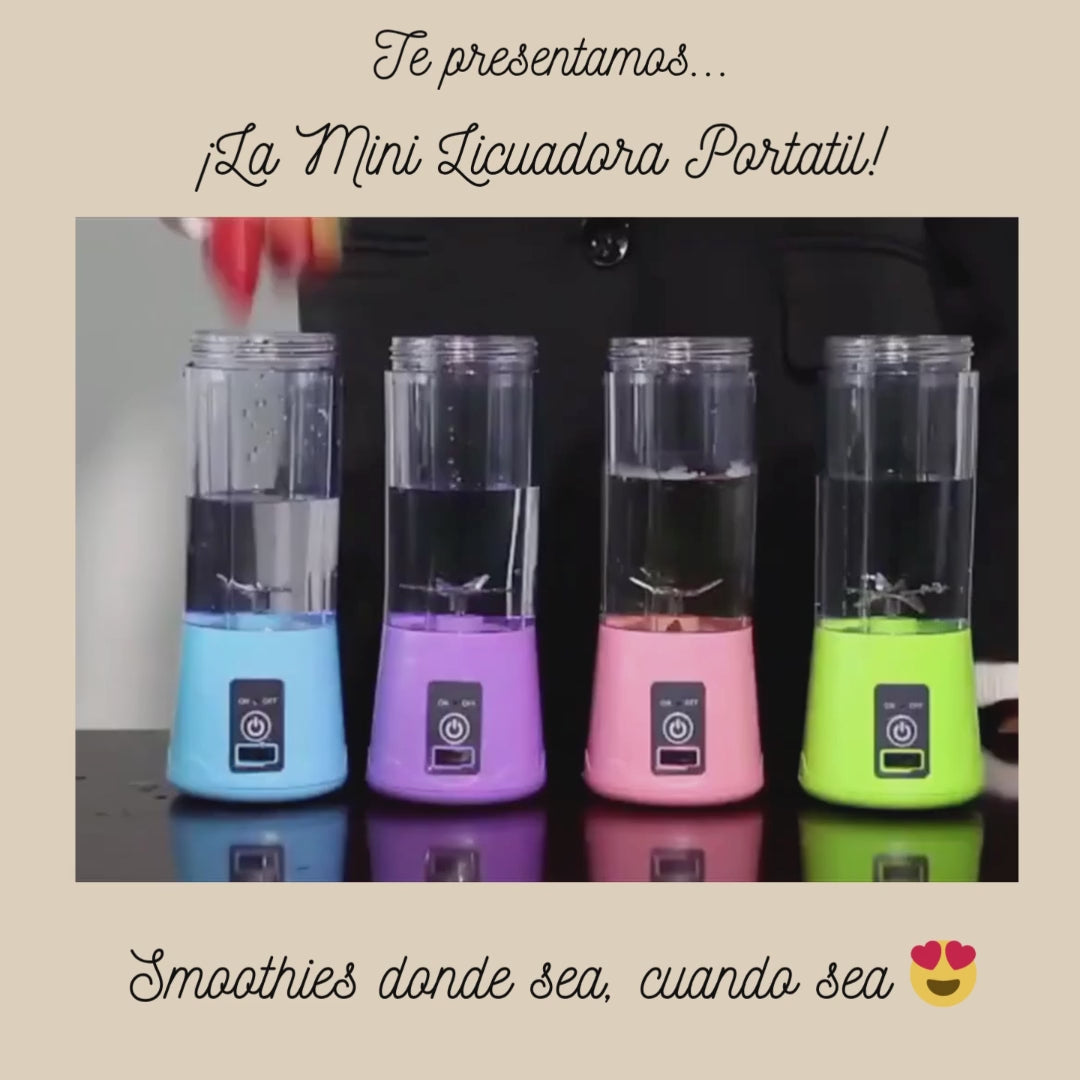 Exprimidora de jugo portatil